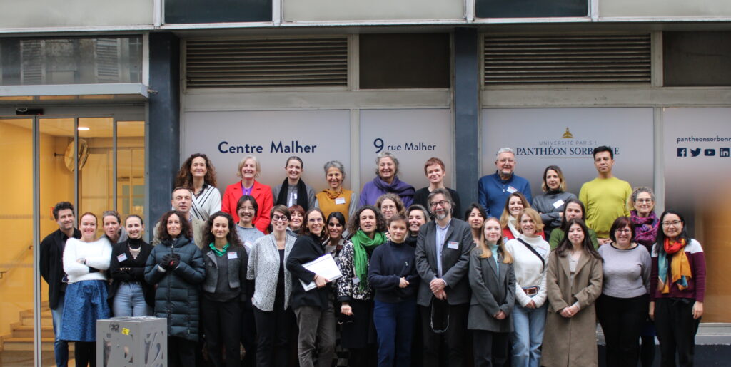 Group photo of all people who joined the GoGreen symposium in Paris